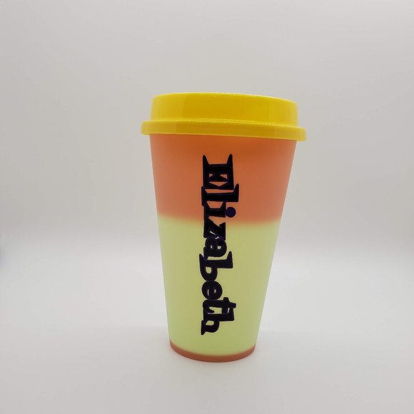 Custom Name 16oz Color Change Coffee/Tea Cup - Picture 1 of 7